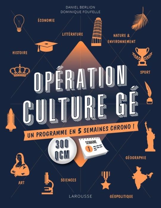 Emprunter Opération Culture Gé ! Un programme en 5 semaines chrono ! livre