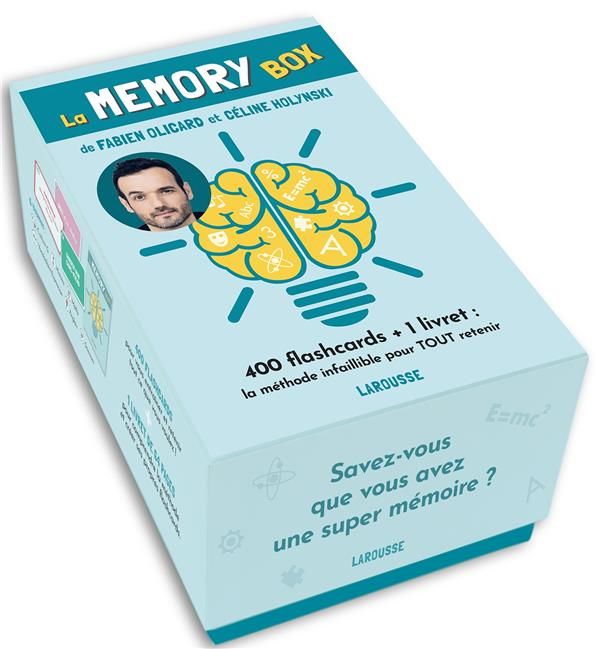 Emprunter La memory box. 400 flashcards + 1 livret : la méthode infaillible pour TOUT retenir livre