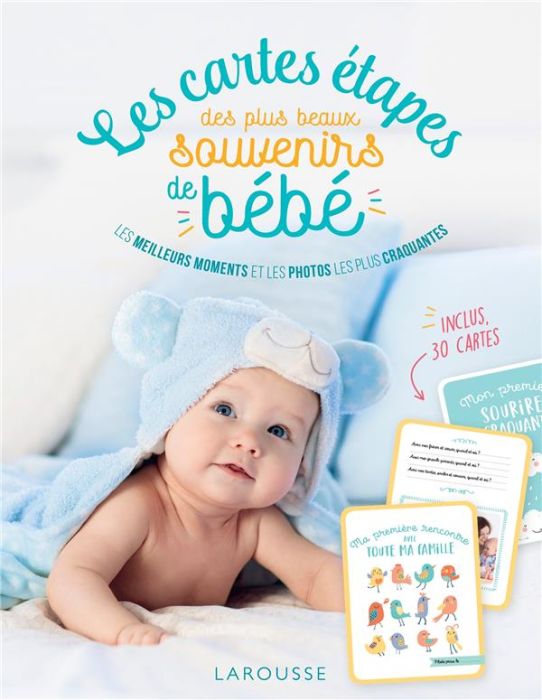 Emprunter Les cartes étapes des plus beaux souvenirs de bébé livre