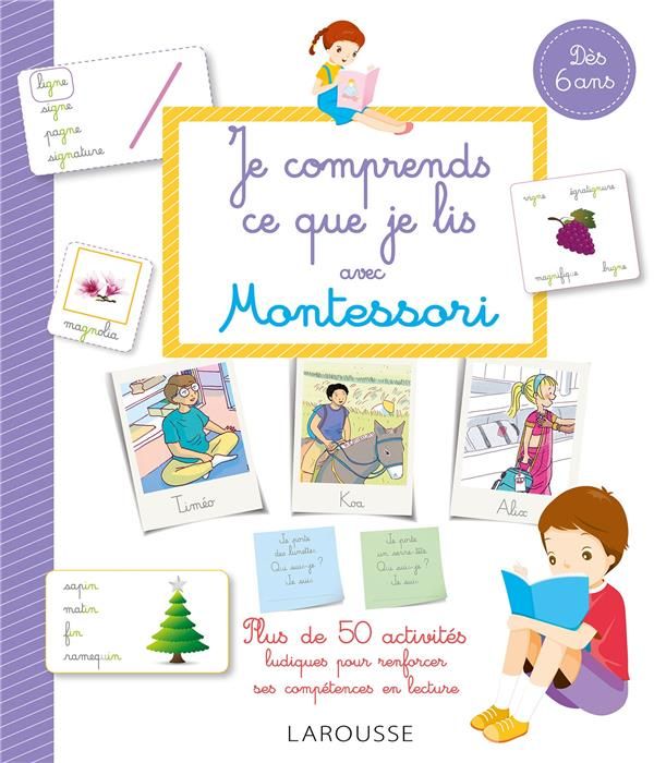 Emprunter Je comprends ce que je lis avec Montessori livre