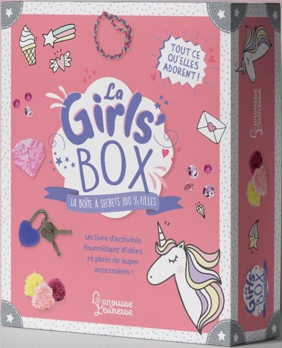 Emprunter La Girl's Box. Coffret avec 1 livre d'activités et plein de super accessoires livre
