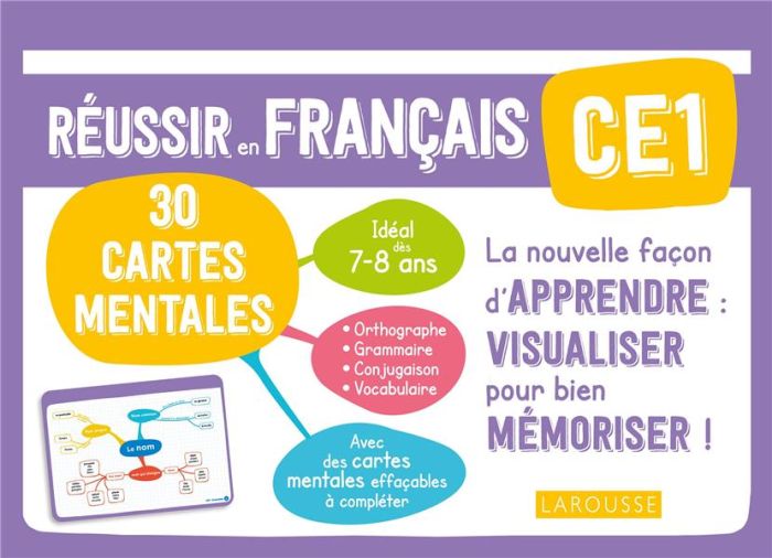 Emprunter Français CE1 Mes cartes mentales. Réussir en français livre