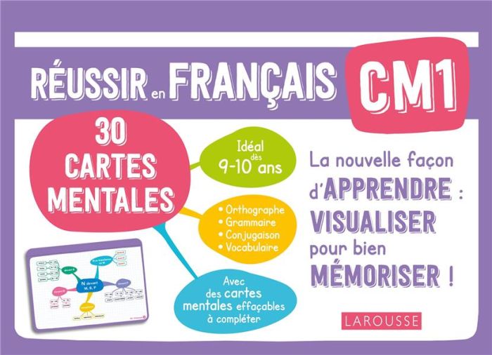 Emprunter Français CM1 Mes cartes mentales. Réussir en français livre