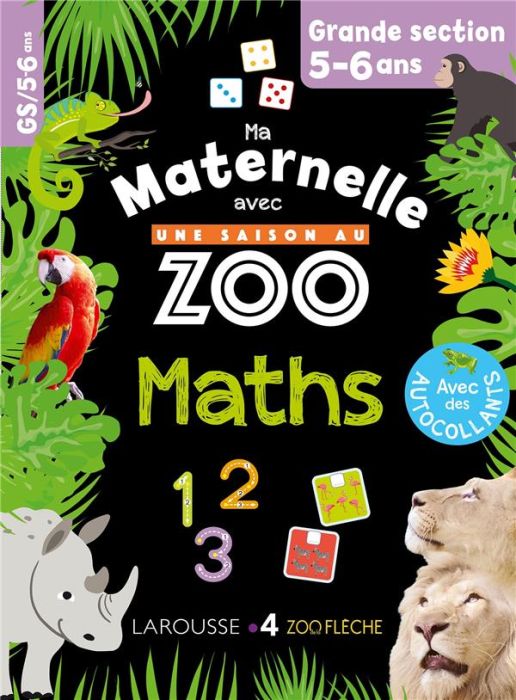 Emprunter Maths Grande section Ma maternelle avec Une saison au zoo livre