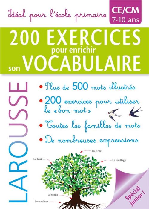 Emprunter 200 exercices pour enrichir son vocabulaire. CE/CM livre