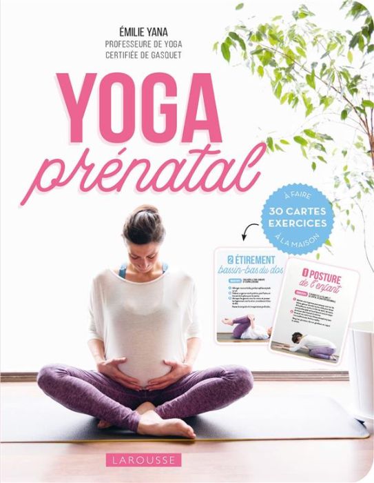 Emprunter Yoga prénatal. 30 cartes exercices à faire à la maison livre