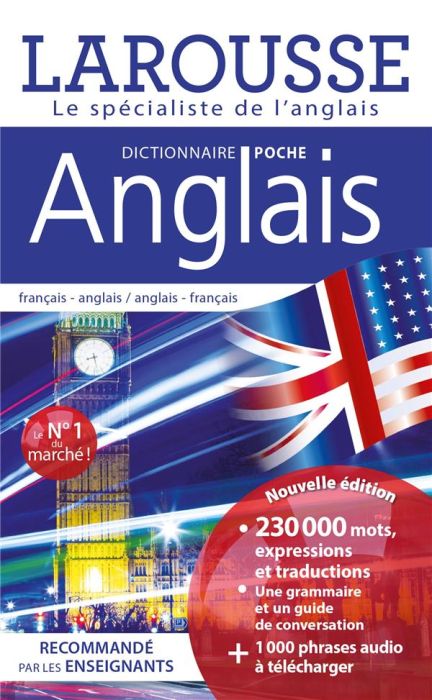 Emprunter Dictionnaire Larousse poche Anglais. Français-anglais/anglais-français, Edition bilingue français-an livre