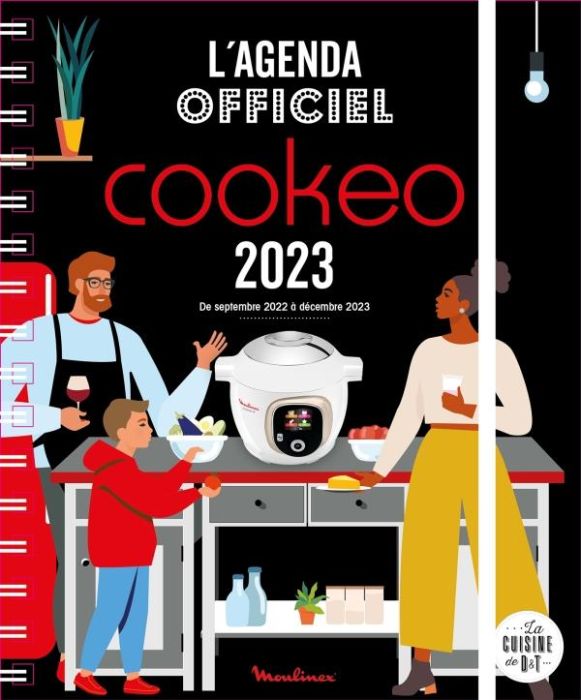 Emprunter L'agenda officiel Cookeo 2023 livre