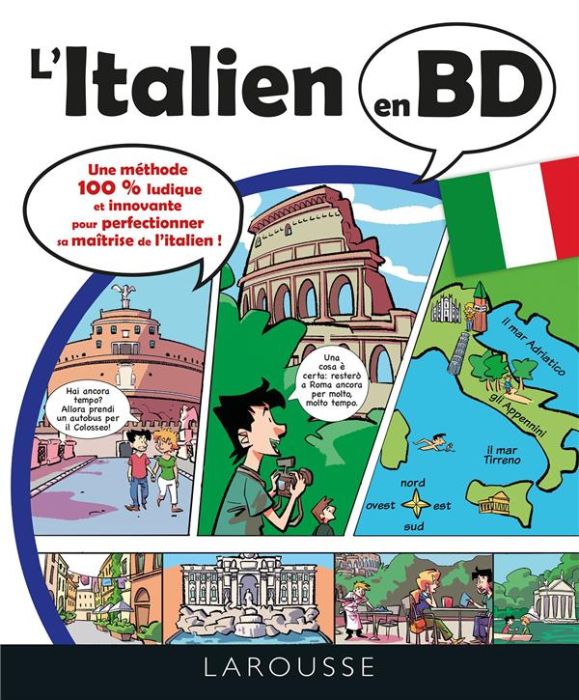 Emprunter L'italien en BD. Edition bilingue français-italien livre