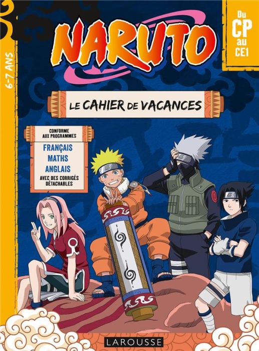 Emprunter Naruto Le cahier de vacances du CP au CE1 livre