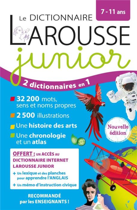 Emprunter Larousse dictionnaire Junior 7/11 ans export livre