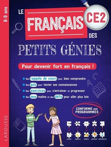 Emprunter Le français des p'tits génies CE2 livre