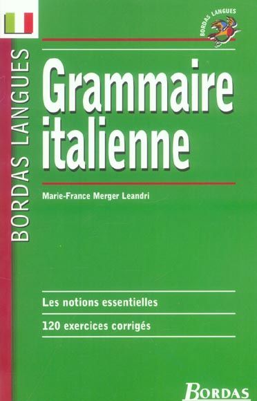 Emprunter Grammaire italienne livre