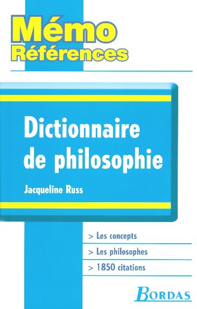 Emprunter Dictionnaire de philosophie livre