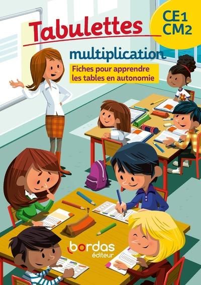 Emprunter Tabulettes multiplication CE1-CM2. 8 carnets (tables de 2 à 9), 1 carnet mélange, 1 guide pédagogiqu livre