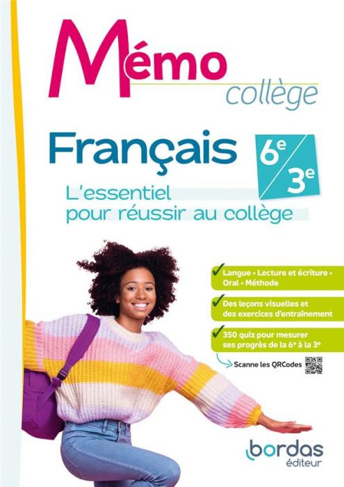 Emprunter Mémo collège Français 6e/3e. L'essentiel pour réussir au collège livre