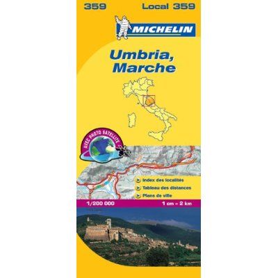 Emprunter UMBRIA E MARCHE 11359 CARTE ' LOCAL ' ( ITALIE ) M livre