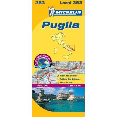 Emprunter PUGLIA E BASILICATA 11363 CARTE ' LOCAL ' ( ITALIE livre