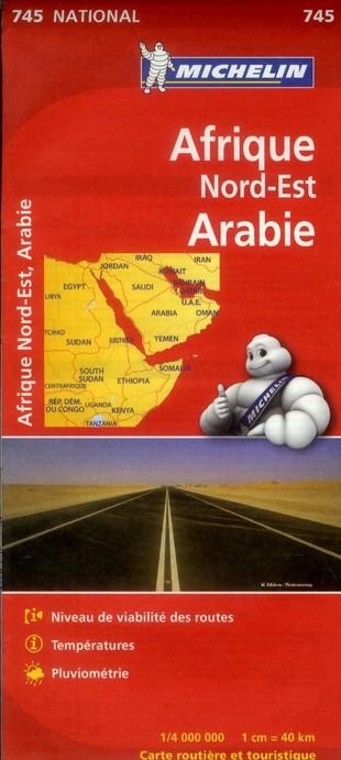 Emprunter AFRIQUE NORD EST, ARABIE 11745 CARTE NATIONAL MICH livre