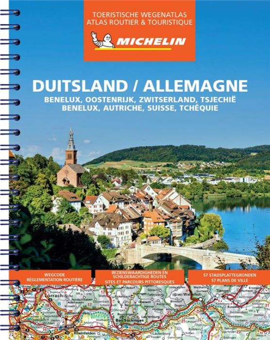 Emprunter Atlas Allemagne/Duitsland - Benelux, Autriche, Suisse, Tchequie (A4-Spirale) livre