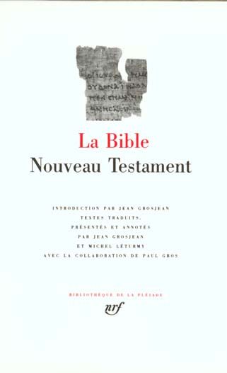 Emprunter La Bible. Nouveau Testament livre