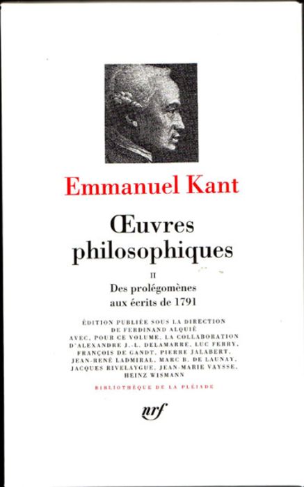 Emprunter Oeuvres philosophiques / Emmanuel Kant Tome 2 : Des 