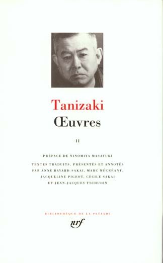 Emprunter OEuvres / Tanizaki Tome 2 : OEuvres livre