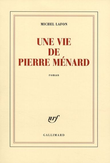 Emprunter Une vie de Pierre Ménard livre