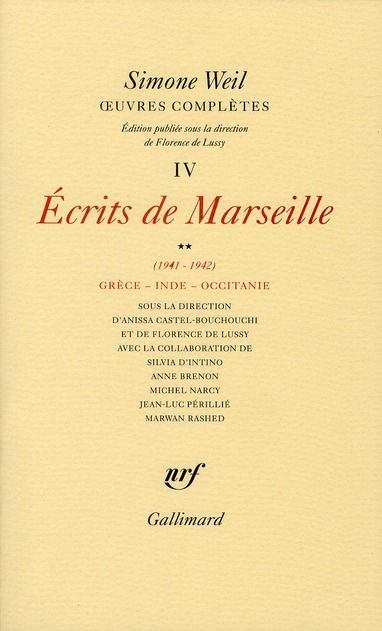 Emprunter Oeuvres complètes. Tome 4 : Ecrits de Marseille livre