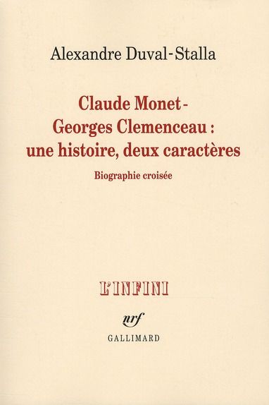 Emprunter Claude Monet - Georges Clémenceau une histoire, deux caractères livre