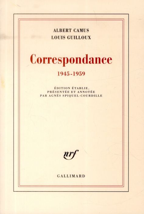 Emprunter Correspondance. 1945-1959 livre