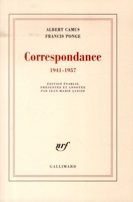 Emprunter Correspondance (1941-1957) livre