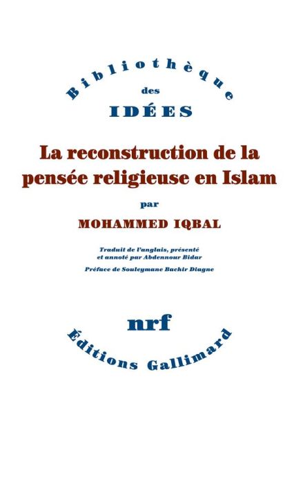 Emprunter La reconstruction de la pensée religieuse en Islam livre