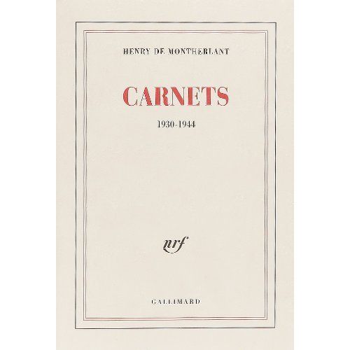 Emprunter Carnets(années 1930 à 1944) livre
