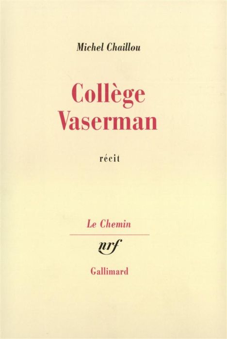 Emprunter Collège Vaserman livre