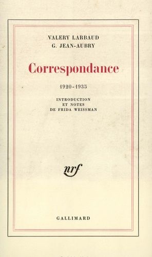 Emprunter CORRESPONDANCE 1920-1935 livre