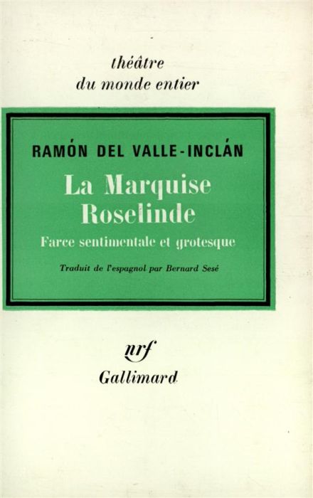 Emprunter La marquise Roselinde(farce sentimentale et grotesque) livre