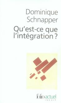 Emprunter Qu'est-ce que l'intégration ? livre