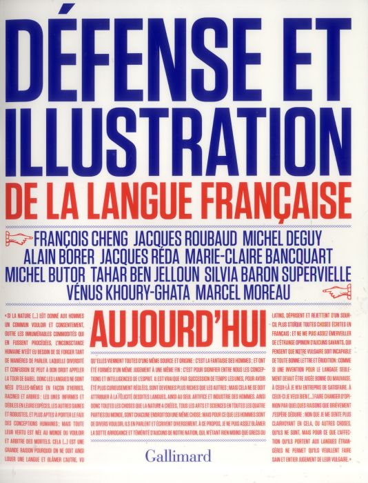 Emprunter Défense et illustration de la langue française aujourd'hui livre