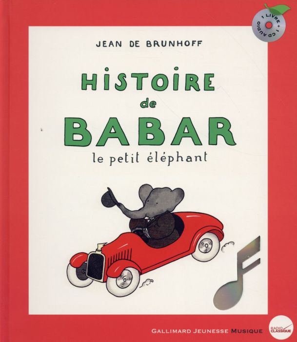 Emprunter Histoire de Babar le petit éléphant. Avec 1 CD audio livre