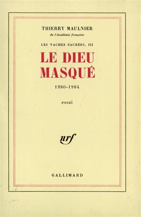 Emprunter Le Dieu masque (1980-1984) livre