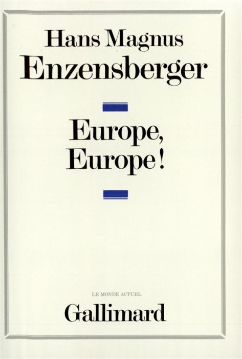 Emprunter Europe, Europe ! livre