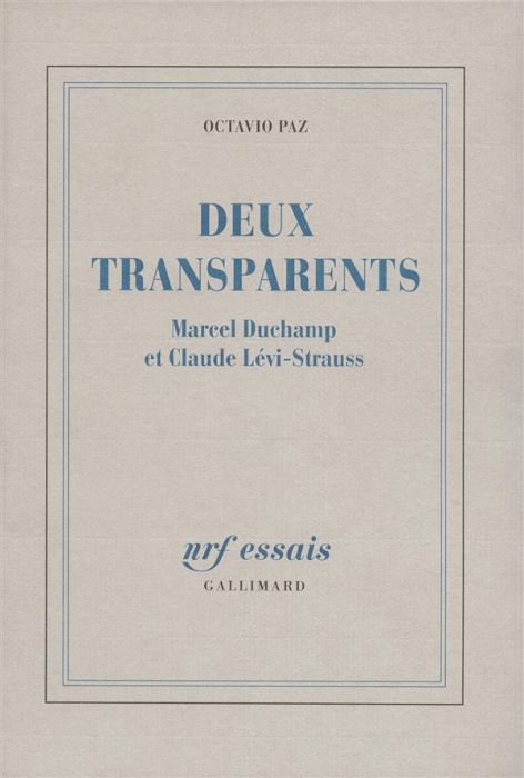 Emprunter Deux transparents. Marcel Duchamp et Claude Lévi-Strauss livre