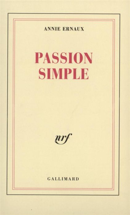 Emprunter Passion simple livre