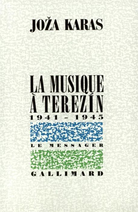 Emprunter La musique à Terezin (1941-1945) livre