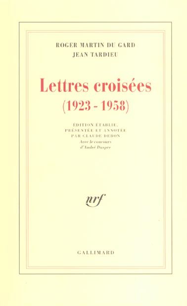 Emprunter Lettres croisées (1923-1958) livre