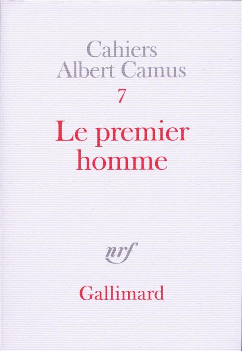 Emprunter Cahiers Albert Camus N° 7 : Le premier homme livre