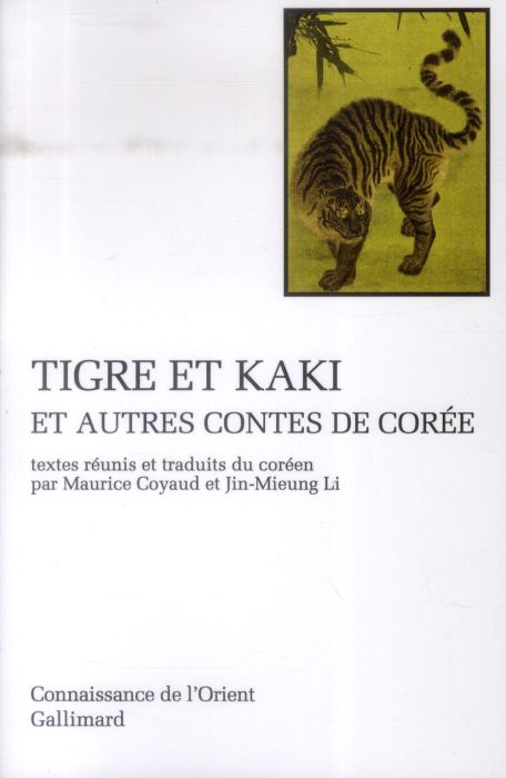 Emprunter Tigre et kaki et autres contes de Corée livre
