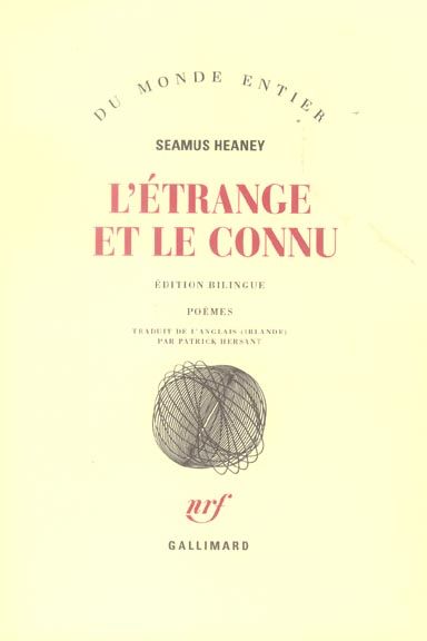 Emprunter L'étrange et le connu. Edition bilingue français-anglais livre