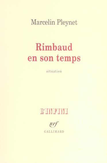 Emprunter Rimbaud en son temps livre